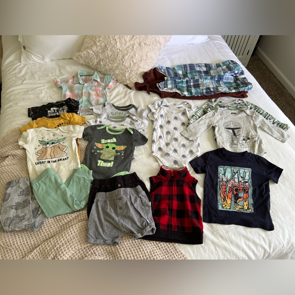 Star Wars Baby Onesie Bundle